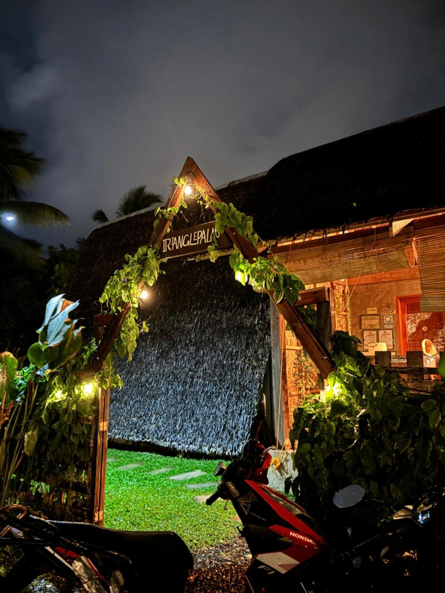 Вилла Triangle Palms Siargao Генерал-Луна Экстерьер фото